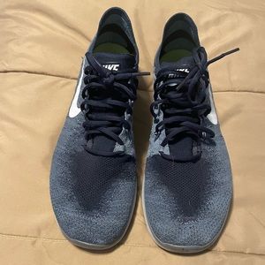 Nike Rn Flyknit Shoes 2016- blue